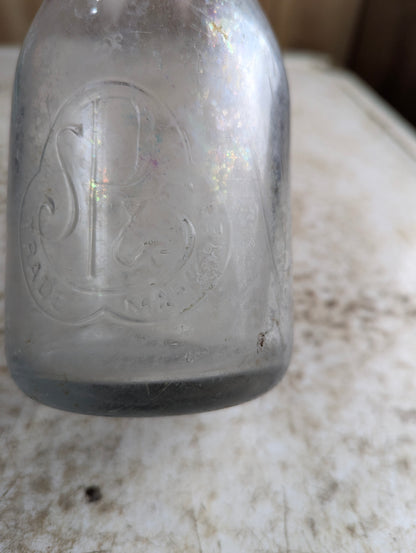 Vintage S. Price and Sons Dairy Erindale Embossed Pint Milk Bottle