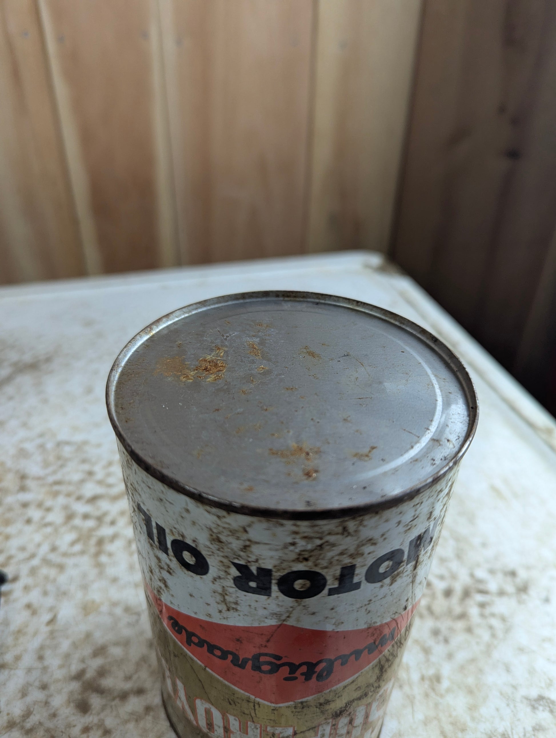 Vintage Canadian Tire Superoyl Multigrade Motor Oil Quart Can
