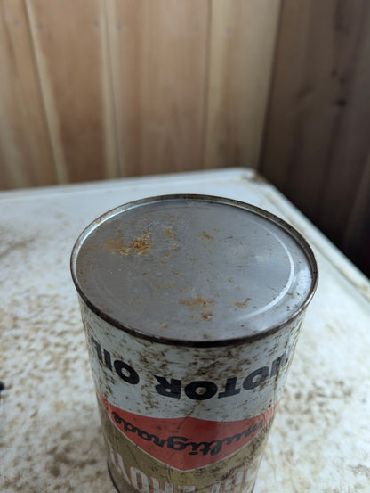 Vintage Canadian Tire Superoyl Multigrade Motor Oil Quart Can