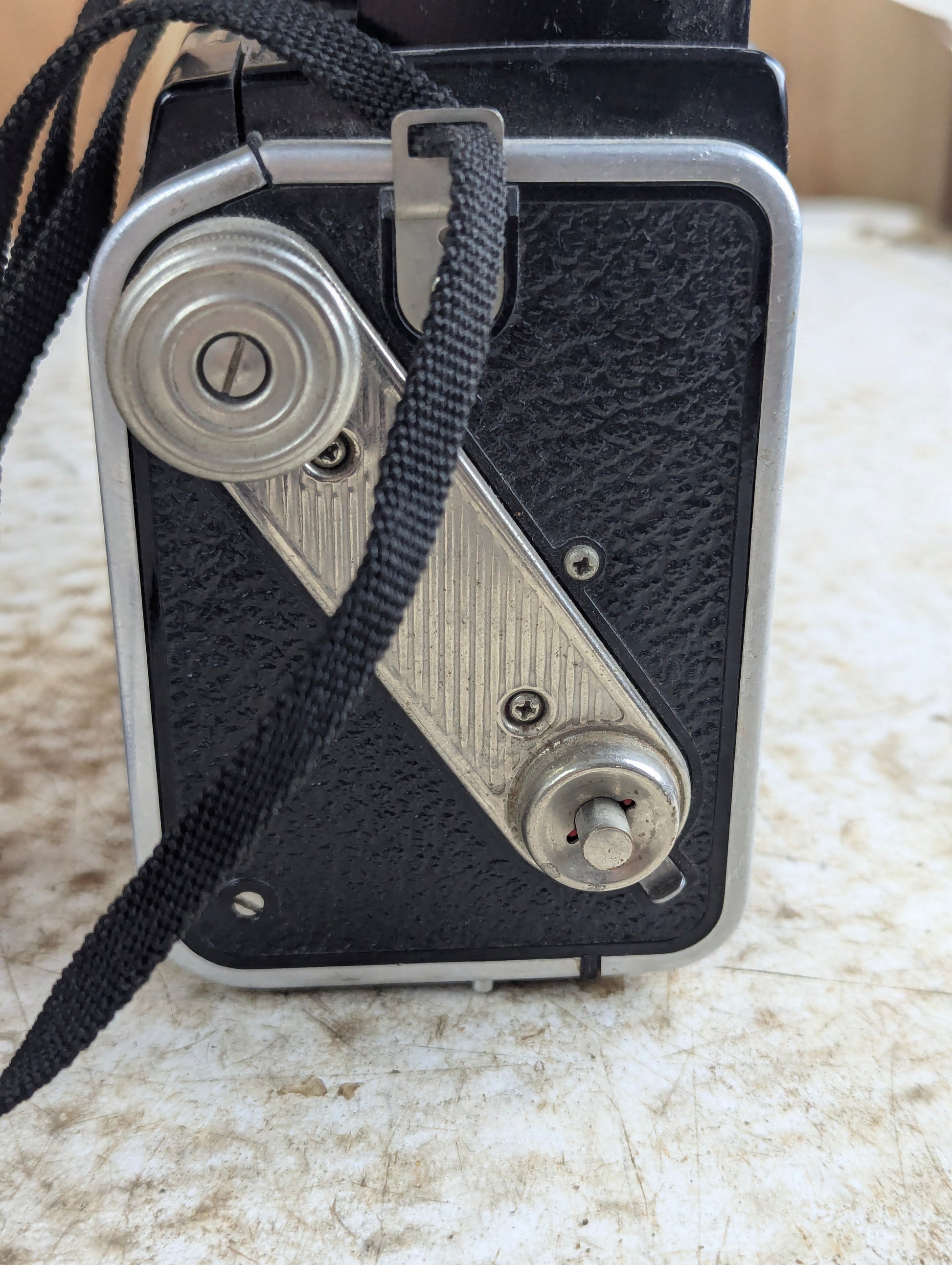 Kodak Duaflex III Camera with Kodalite Flasholder and Carrying Strap
