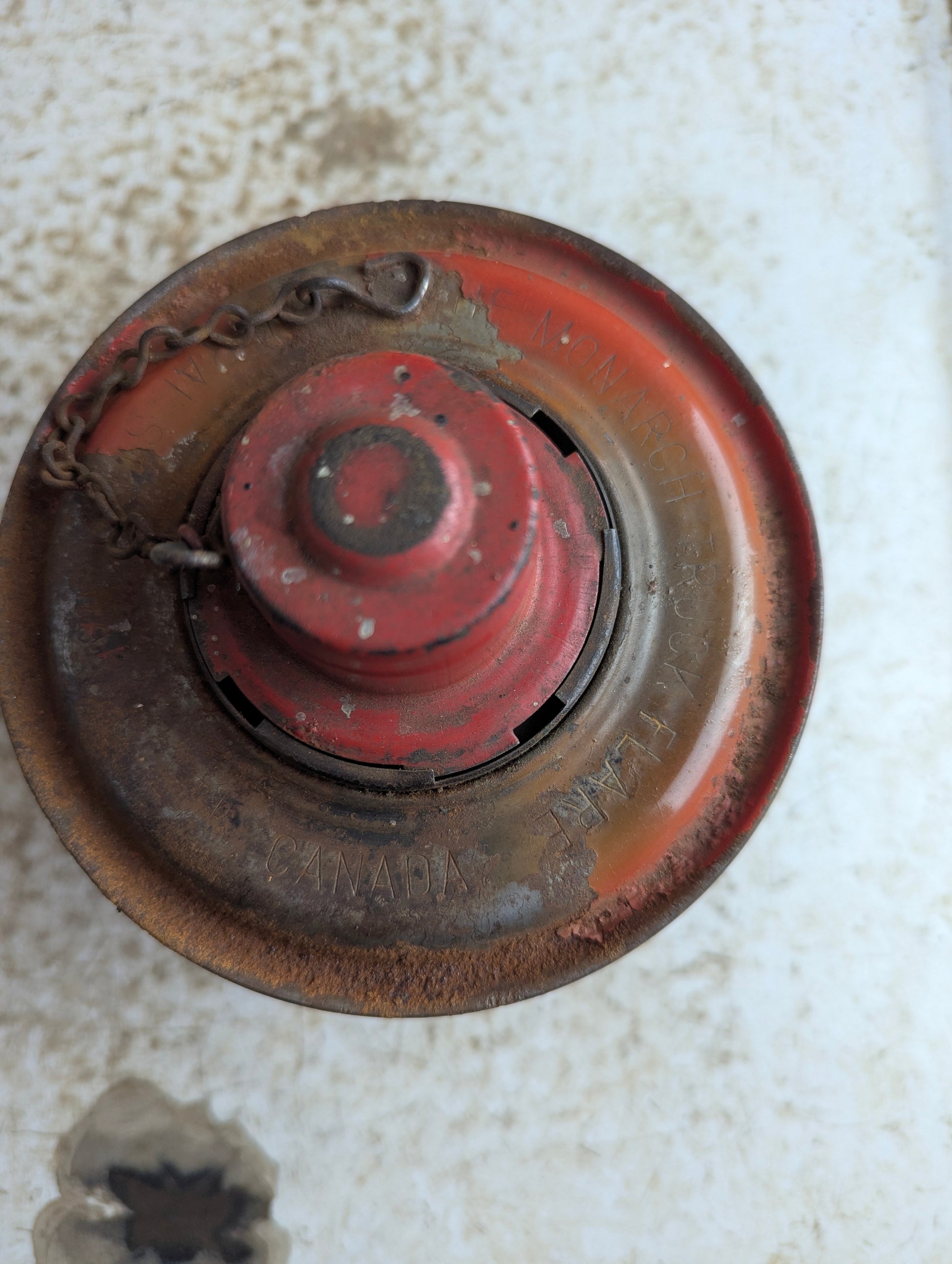 Vintage Safety Flare Smudge Pot