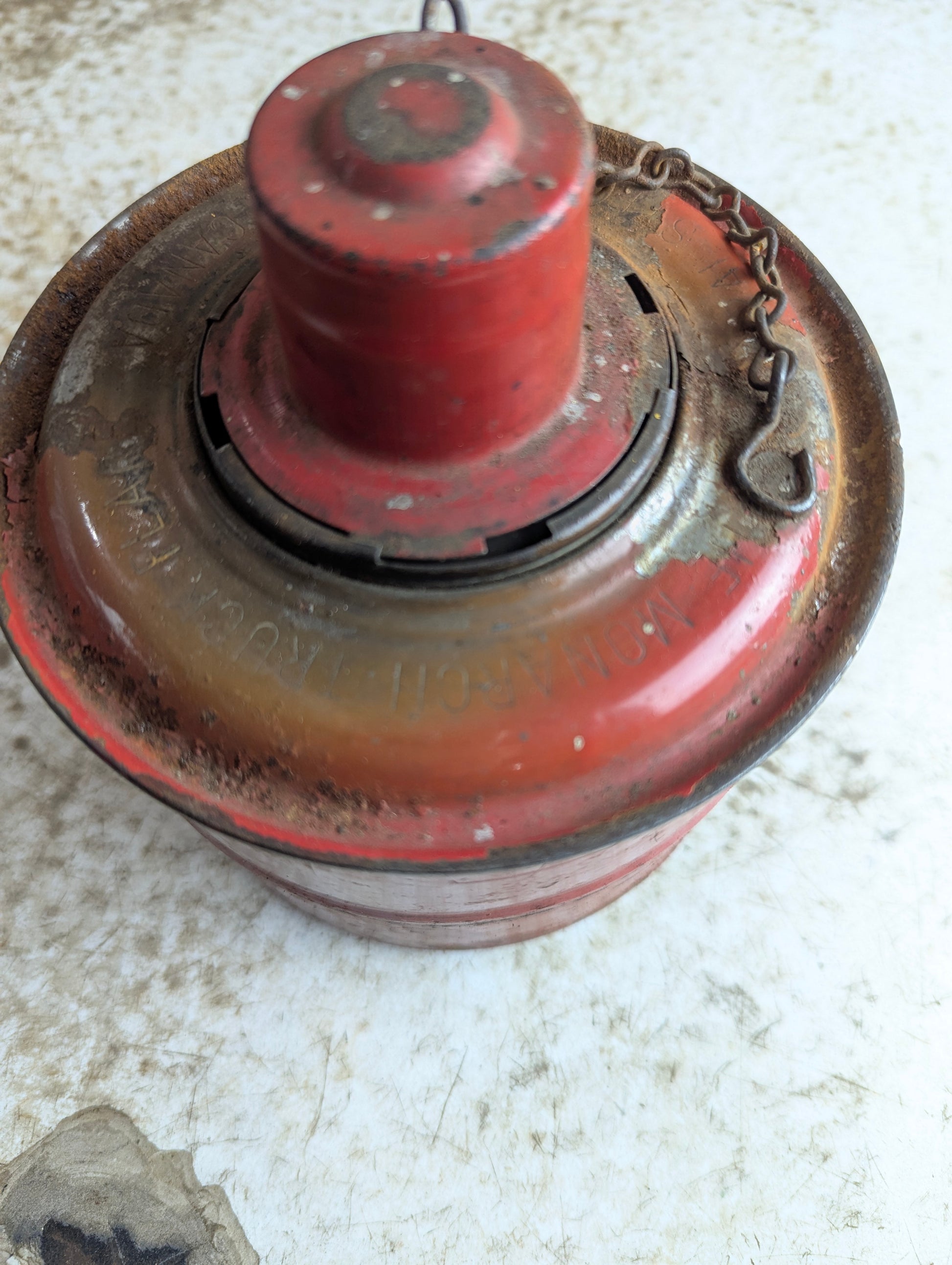 Vintage Safety Flare Smudge Pot