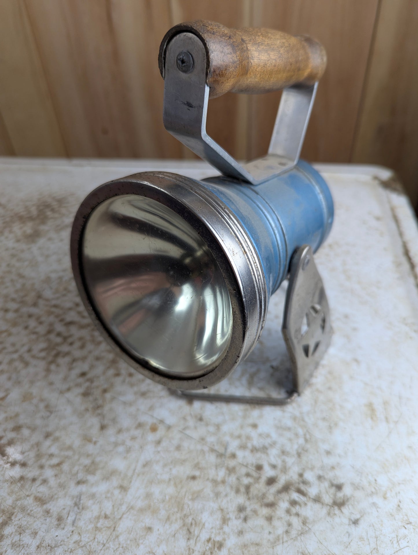 Vintage Star Headlight and Lantern Company Railroad Flashlight