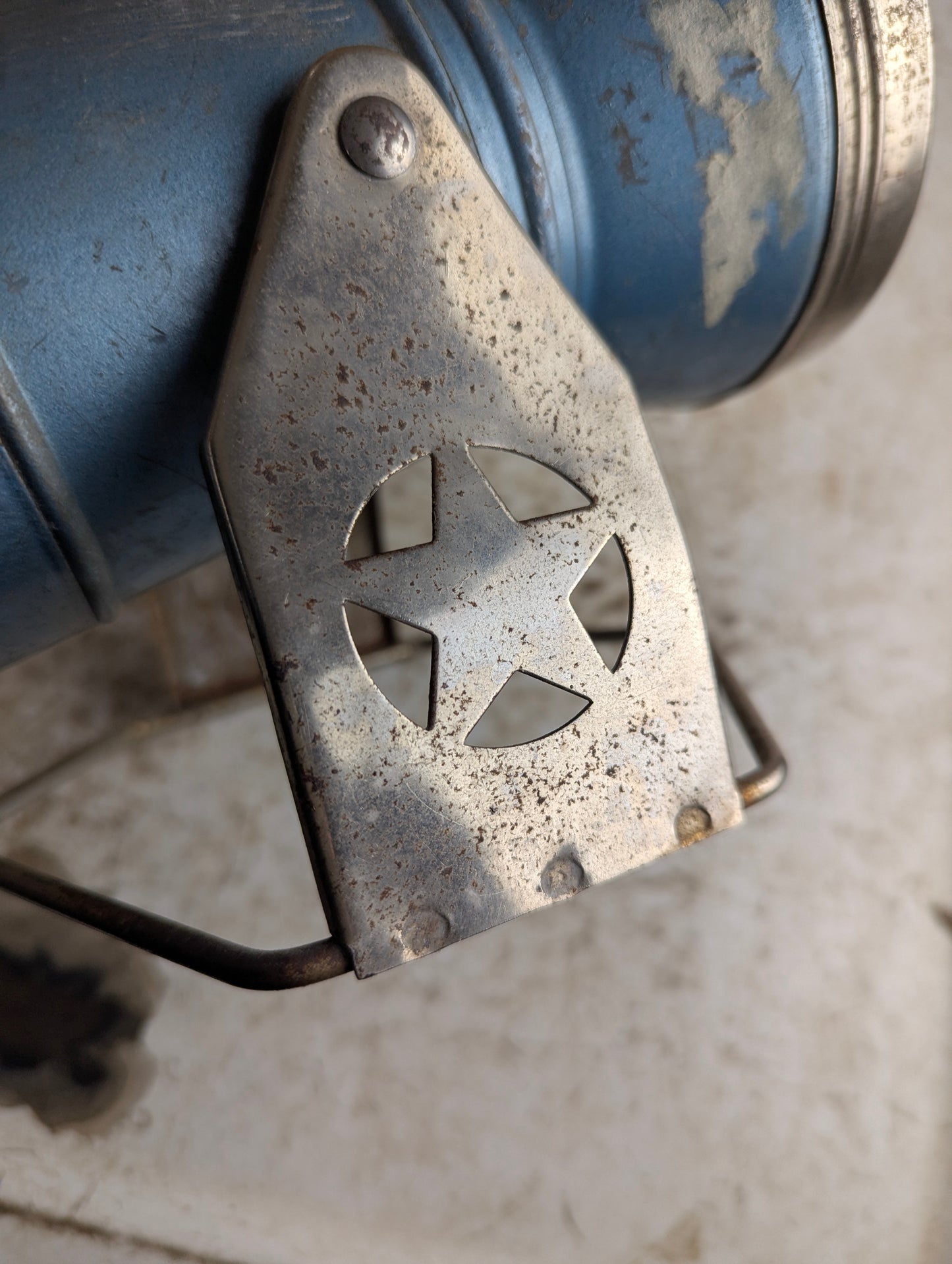 Vintage Star Headlight and Lantern Company Railroad Flashlight