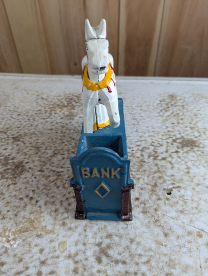 Vintage Cast Iron "Trick Pony" Mechanical Bank