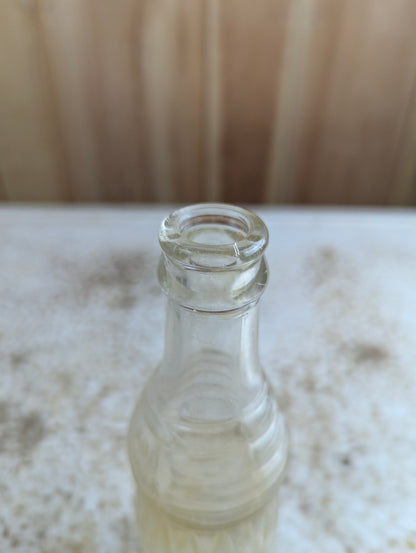 Vintage Soo Falls Embossed Glass Soda Bottle