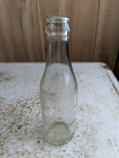 Vintage Wm. Taylor & Son Ltd. Owen Sound Soda Bottle