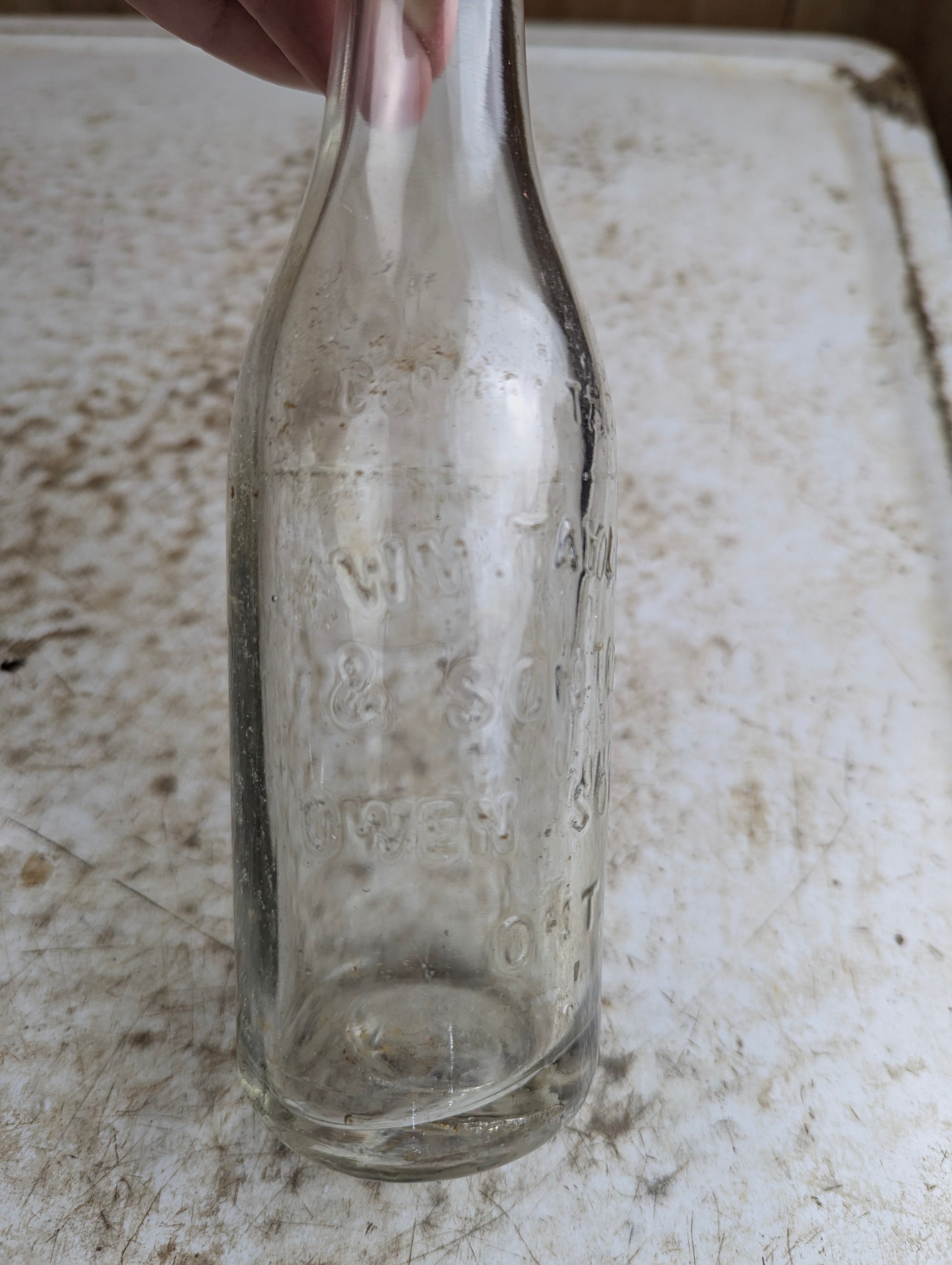 Vintage Wm. Taylor & Son Ltd. Owen Sound Soda Bottle