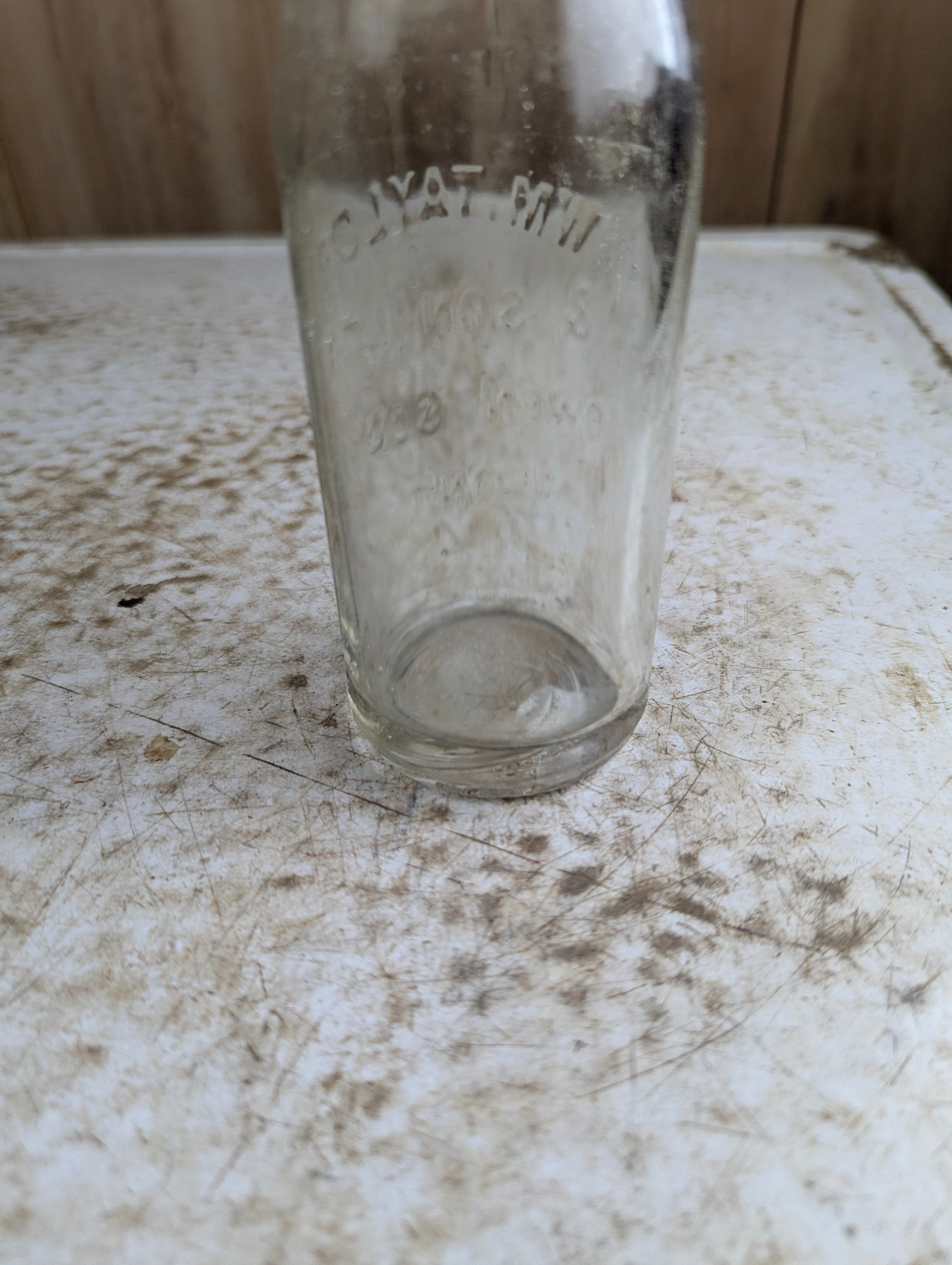 Vintage Wm. Taylor & Son Ltd. Owen Sound Soda Bottle