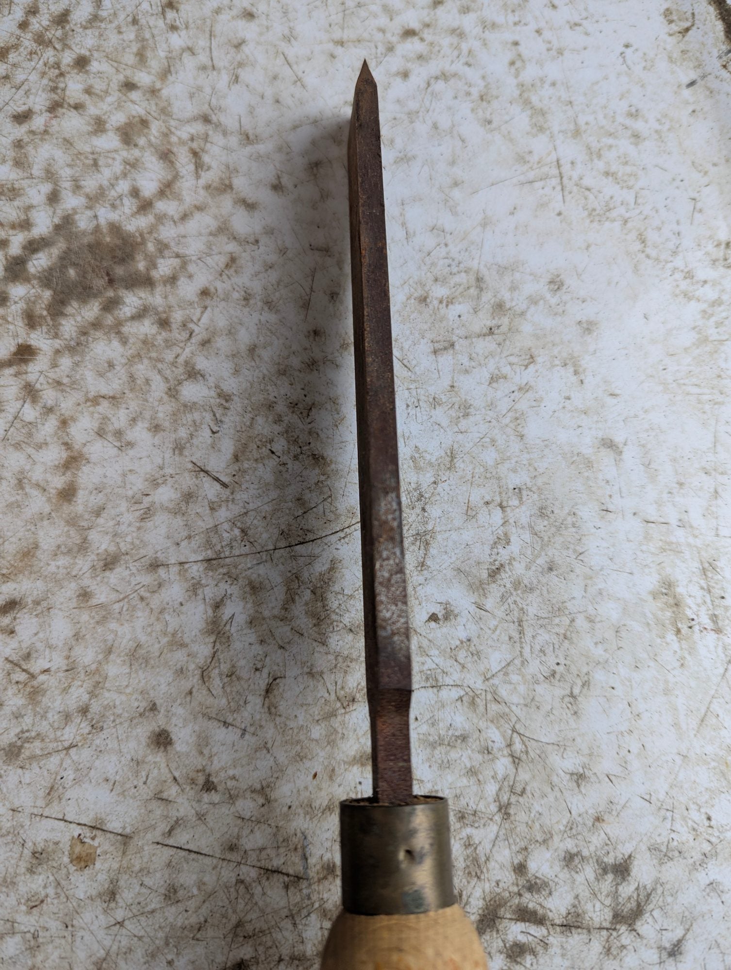 Vintage Sorby Wood Turning Tool 1" Skew Chisel