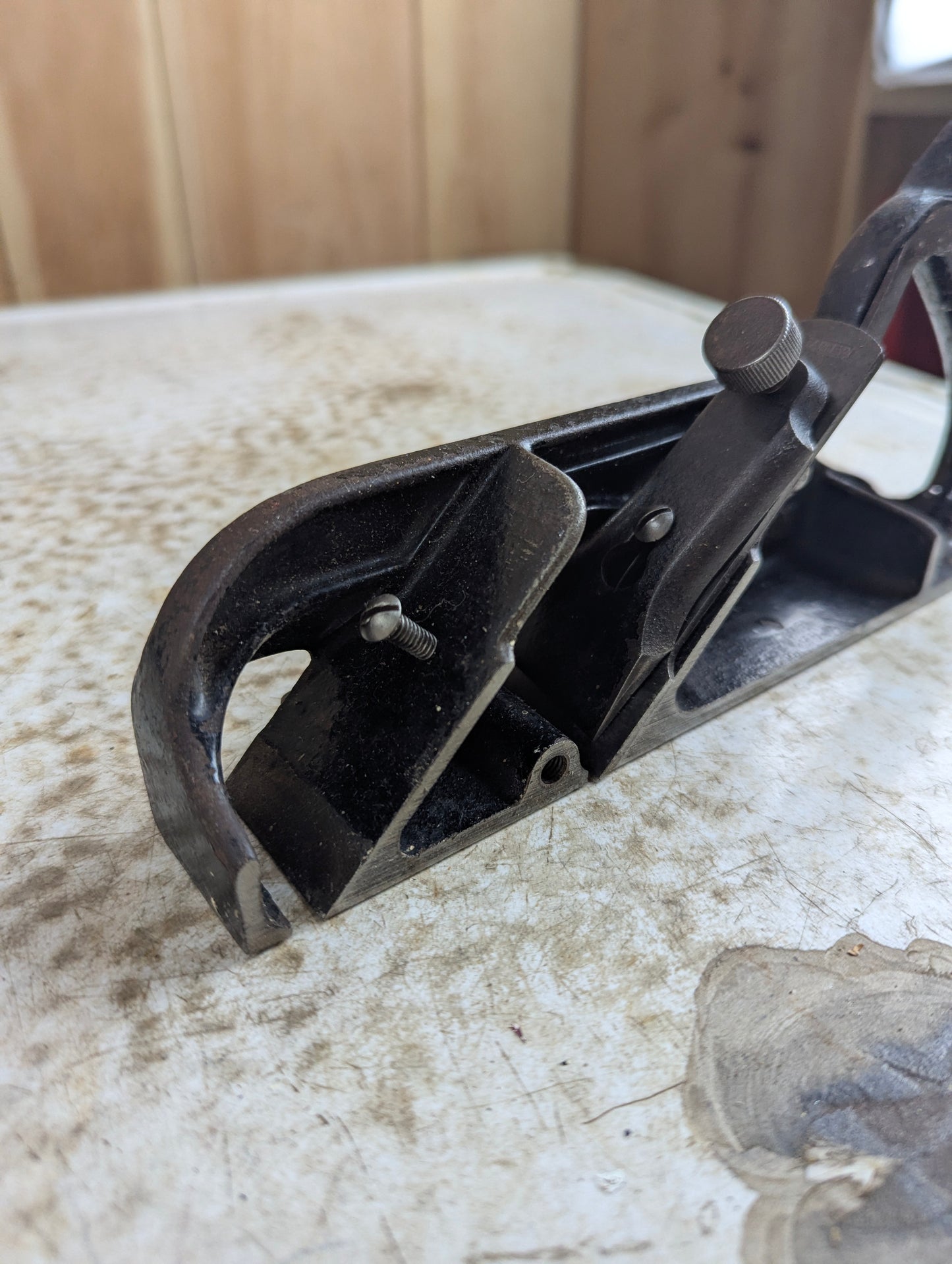 Vintage Stanley No. 78 Rabbet Plane Sweetheart Blade and Depth Stop