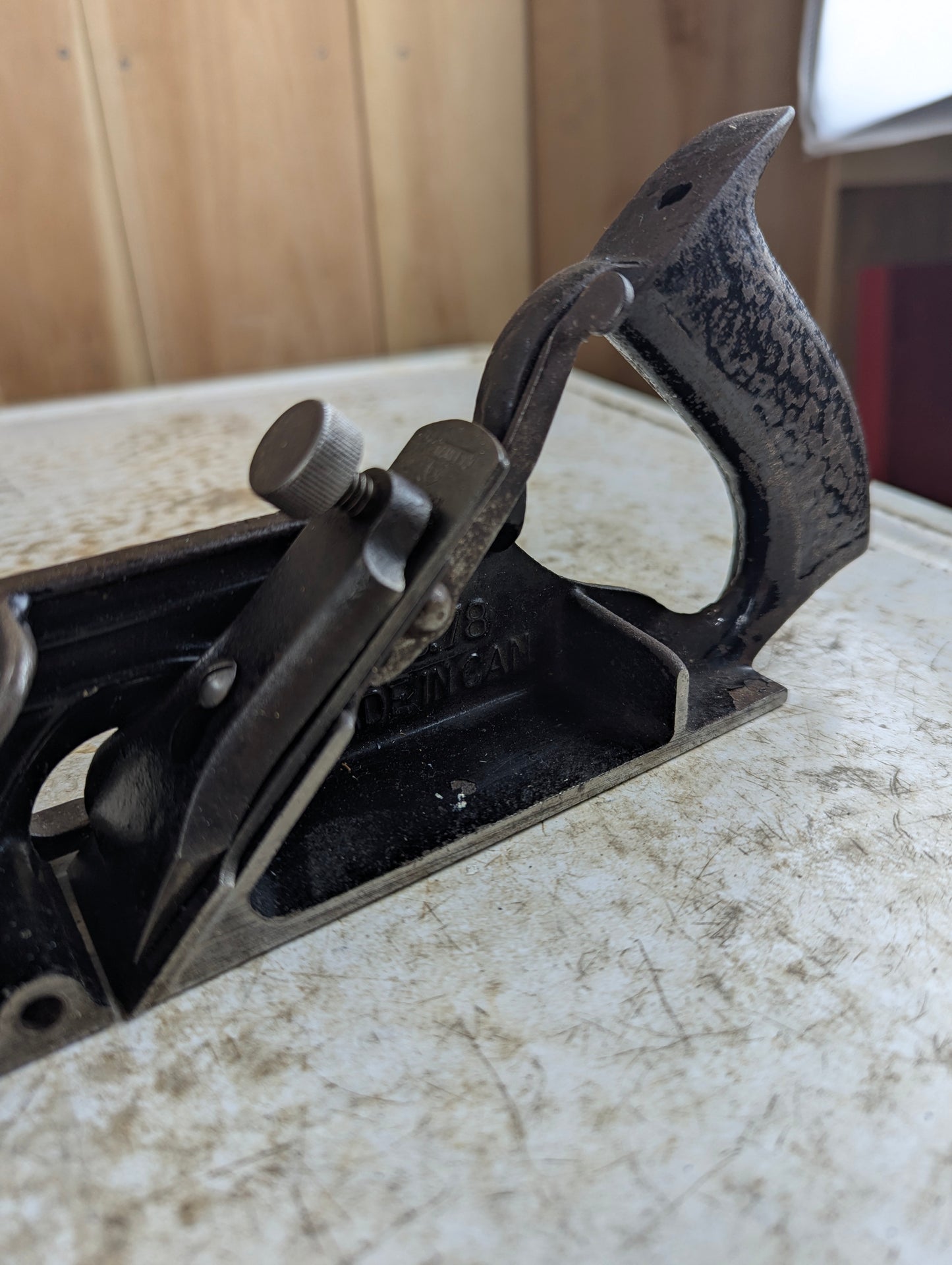Vintage Stanley No. 78 Rabbet Plane Sweetheart Blade and Depth Stop