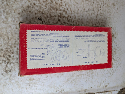 1950s Green Sinko Whirl Way Bi-Flector Car Bug Deflector Complete in Box