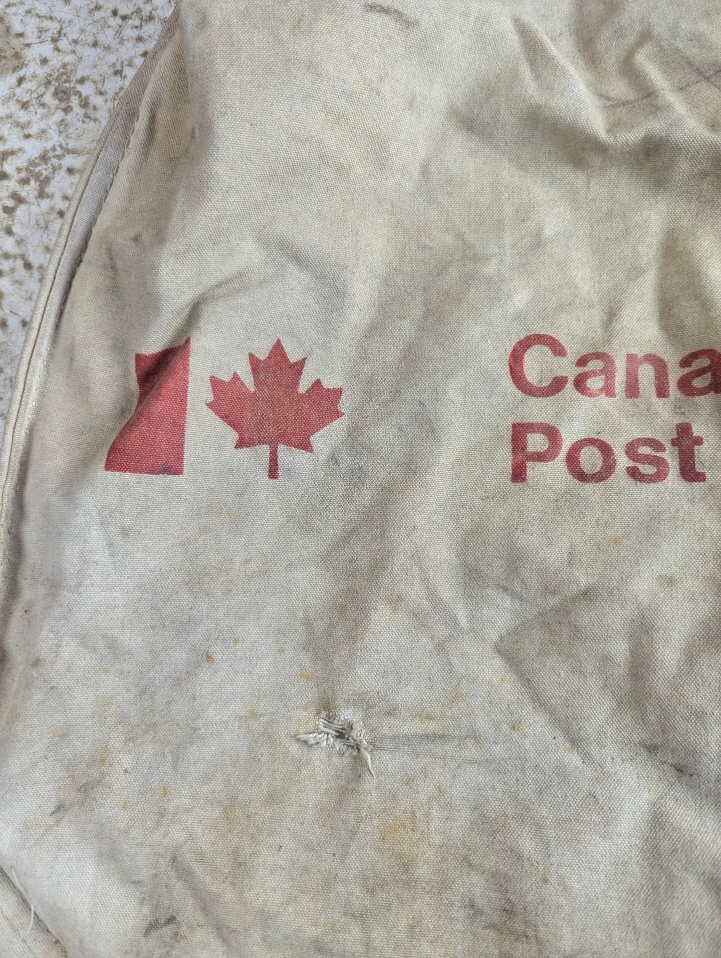 Vintage Canada Post Mail Bag 1980s