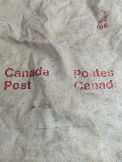 Vintage Canada Post Mail Bag 1980s