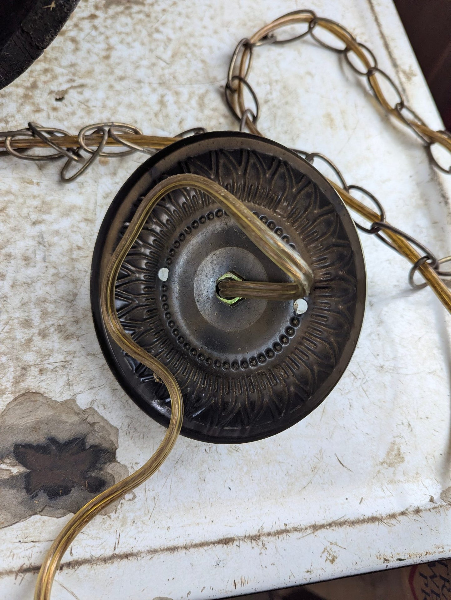 Vintage Rustic Wooden Barrel Pendant Light Fixture