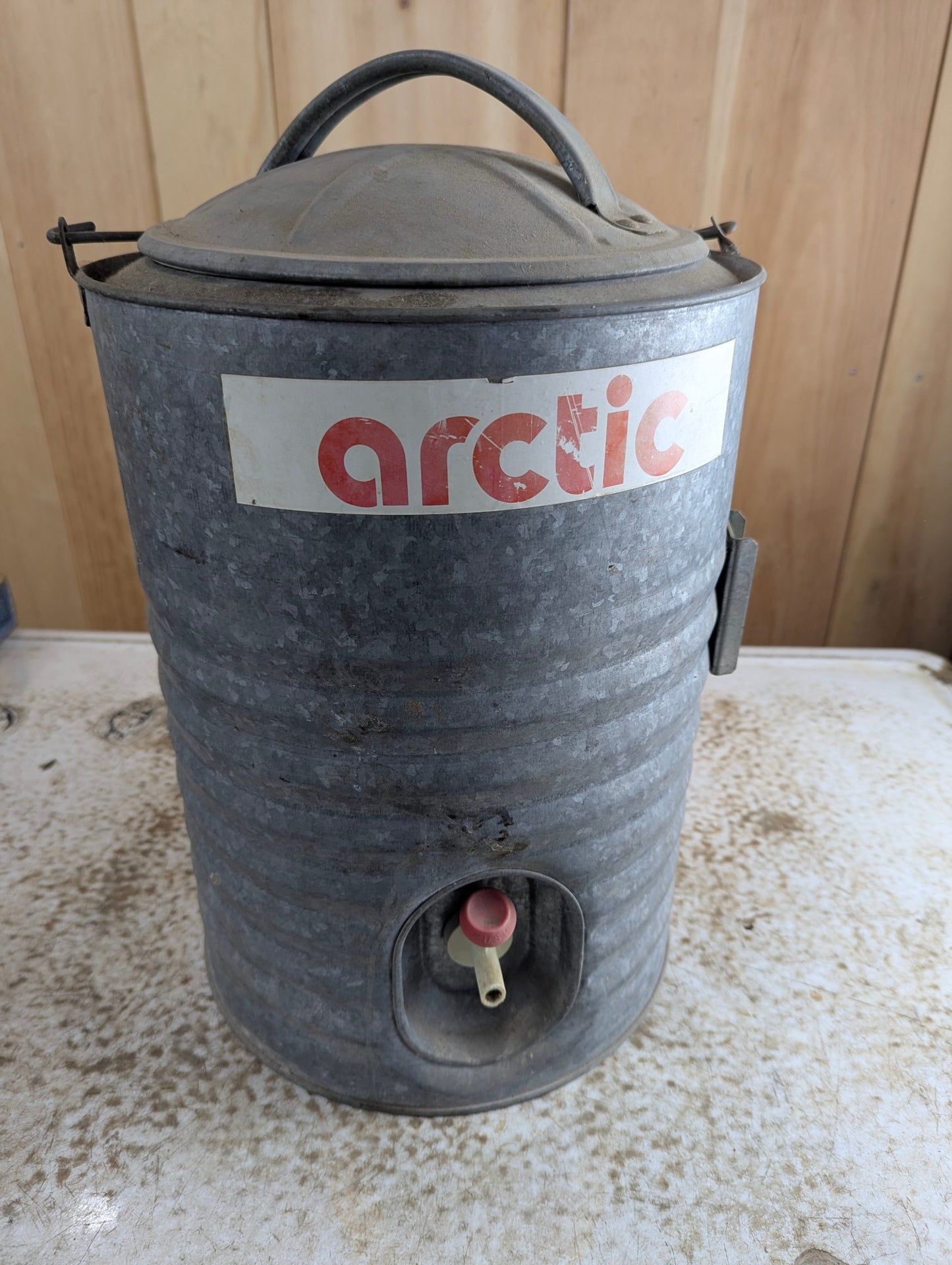 Arctic Galvanized 2 Gallon Metal Water Cooler