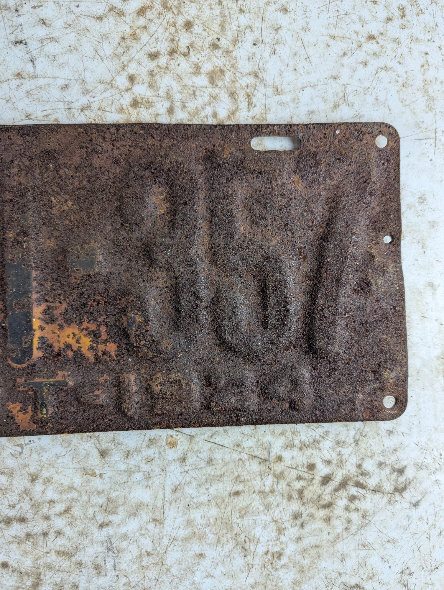 1924 Ontario Passenger Vehicle License Plate