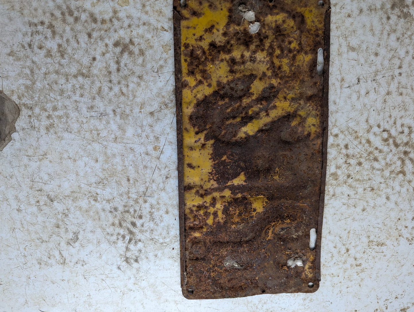 1924 Ontario Passenger Vehicle License Plate