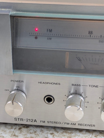 Sony STR-212A AM/FM Stereo Receiver - Working