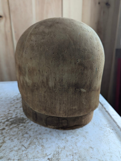 Vintage Millinery Wood Hat Block Size 22.5