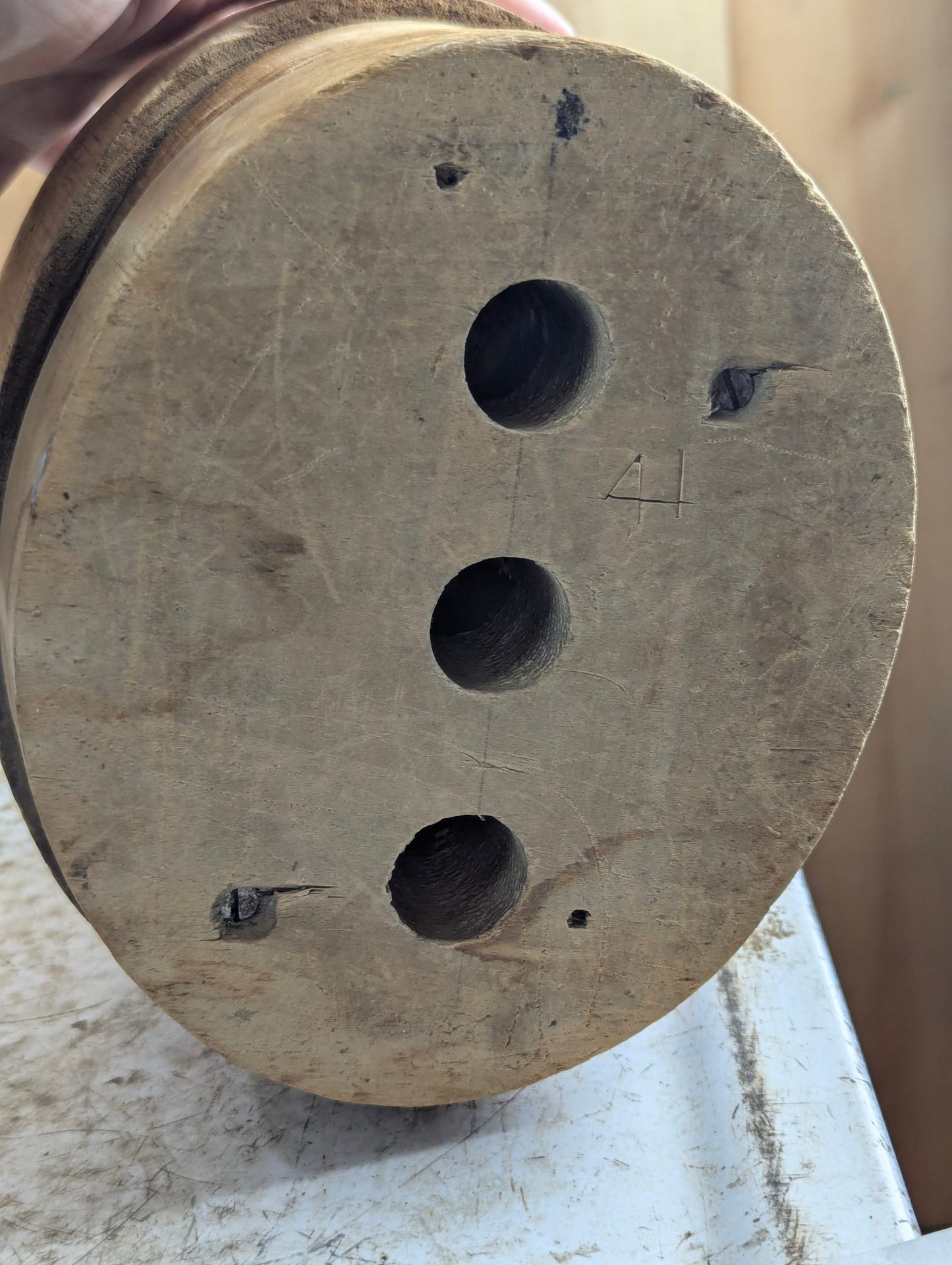 Vintage Millinery Wood Hat Block Size 22.5