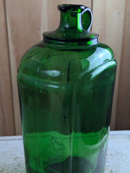 1940s Bright's Winery Green Glass 1 Gallon Wine Jug