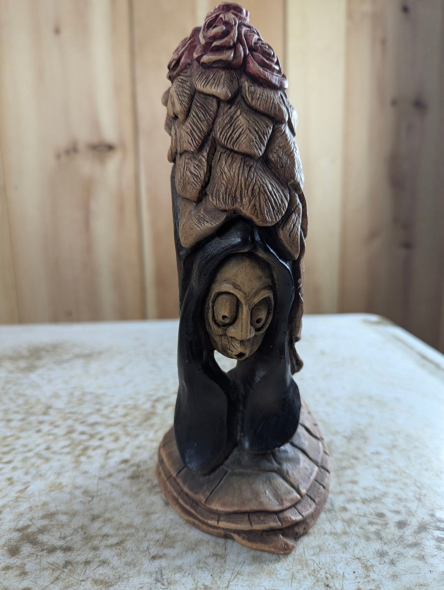 Thomas B. Maracle Resin Sculpture