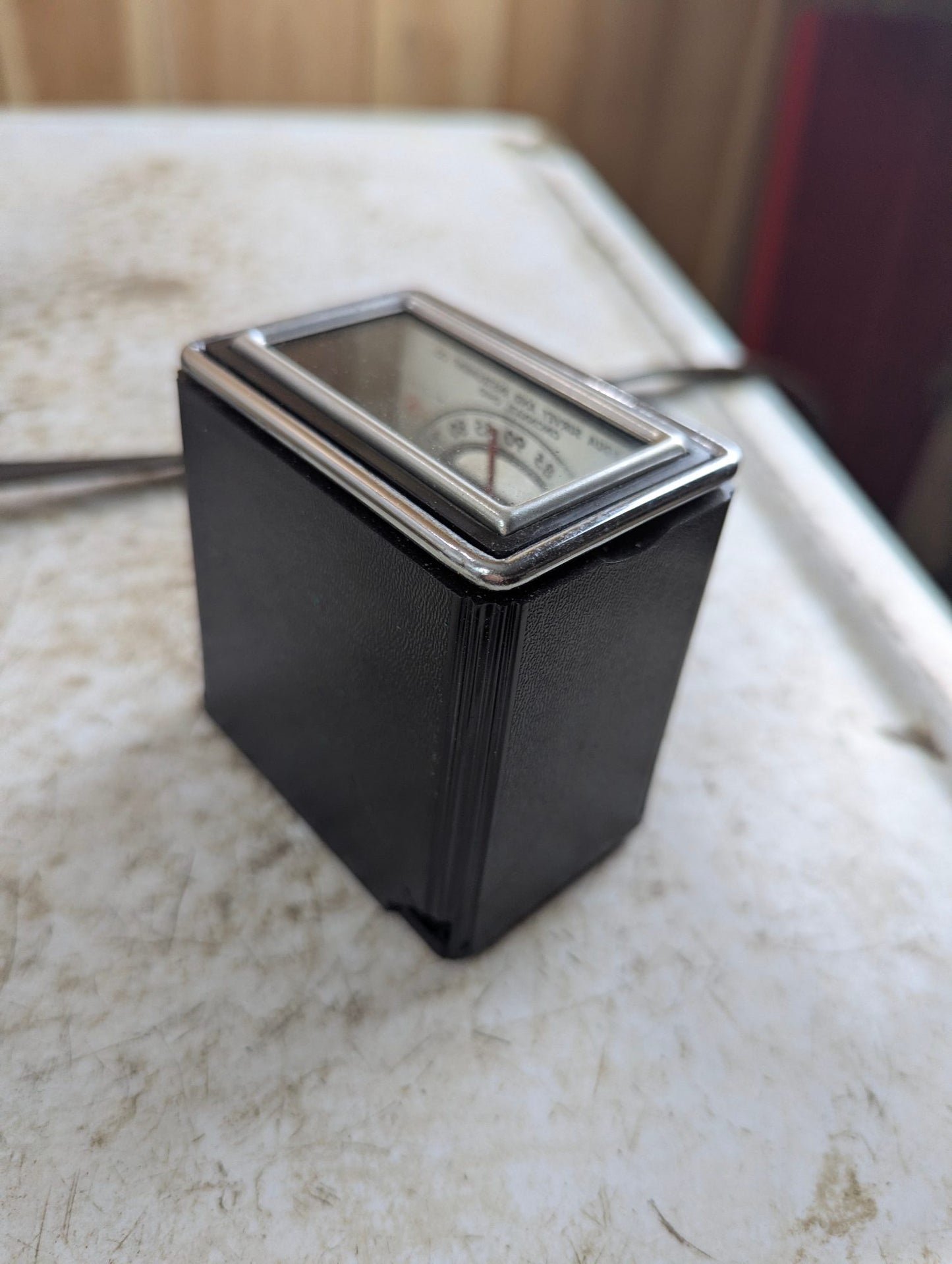 1950s Aqua Survey Instrument Co. Magnetic Locator in Leather Case
