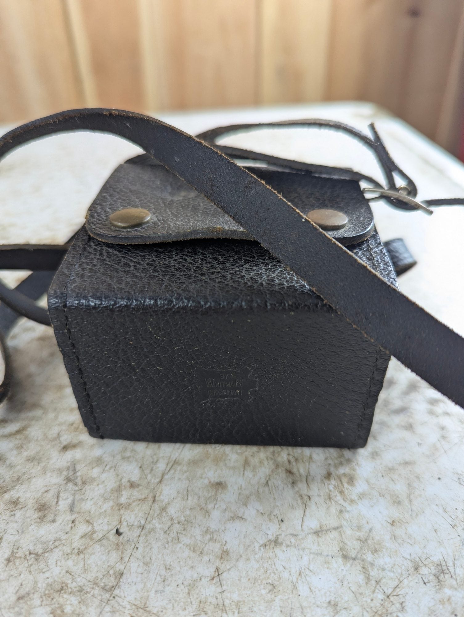 1950s Aqua Survey Instrument Co. Magnetic Locator in Leather Case