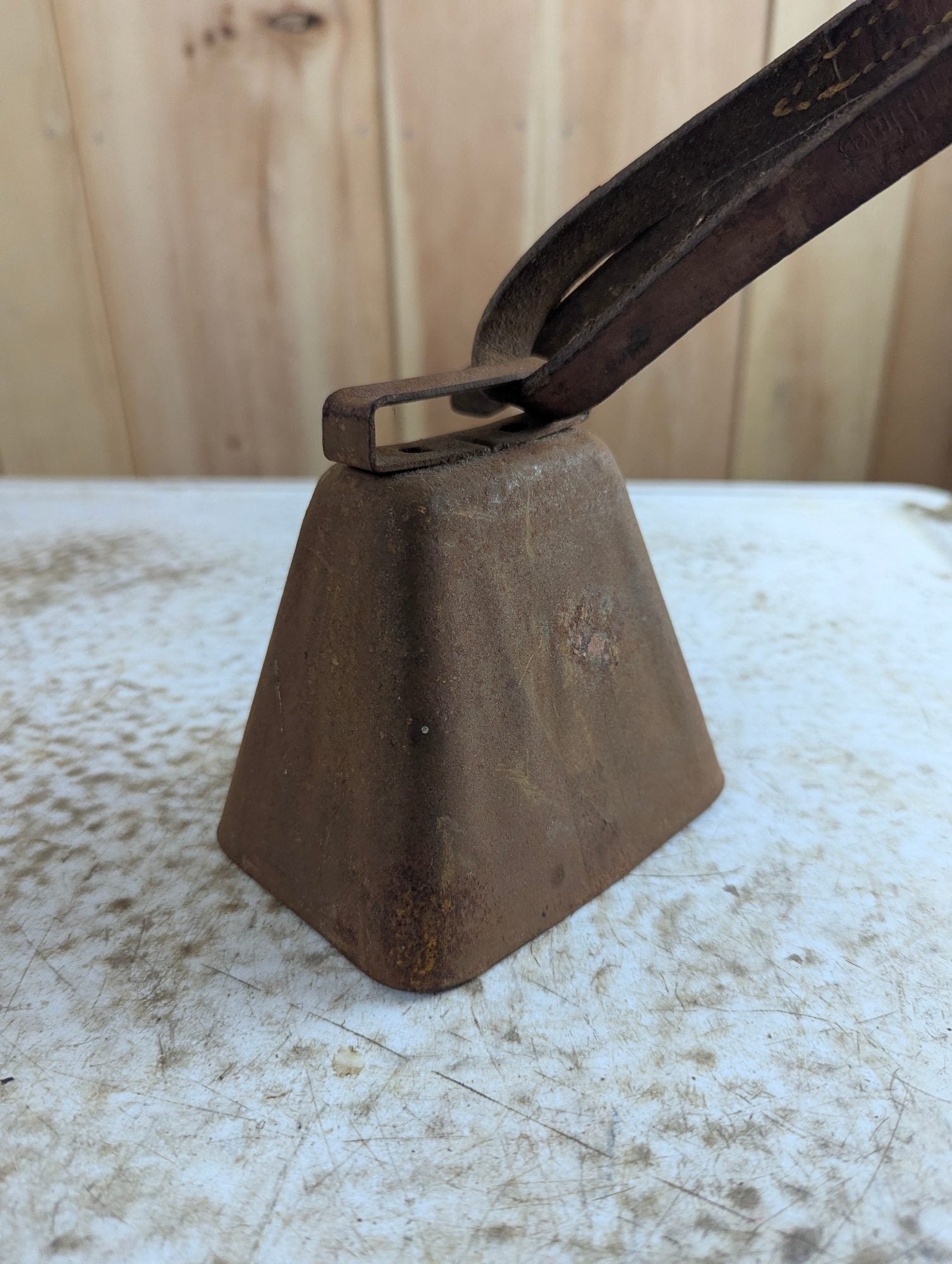 Vintage Cow Bell with Strap