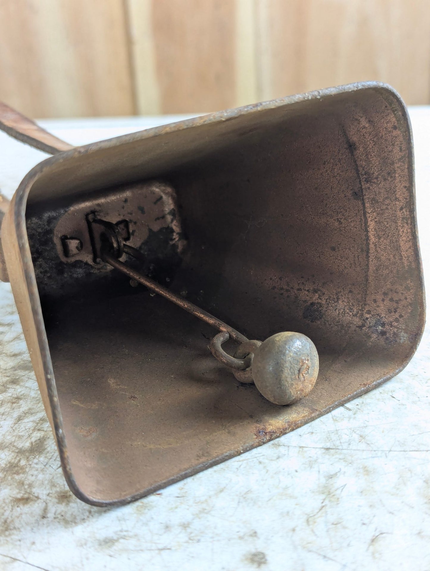 Vintage Cow Bell with Strap