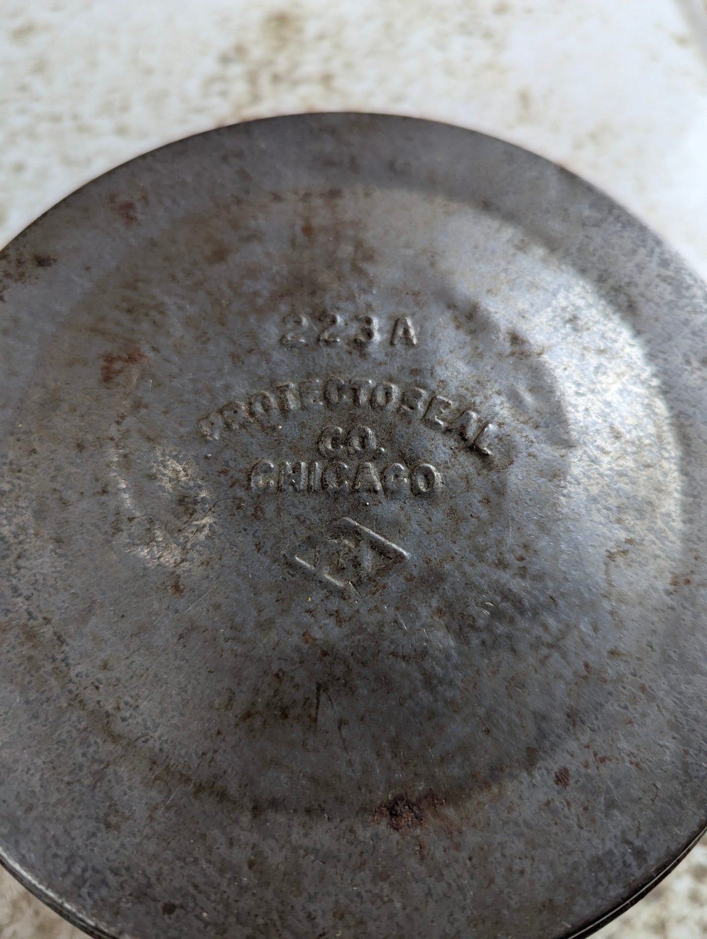 Vintage Protectoseal Co. Automotive Parts Washing Canister 223A