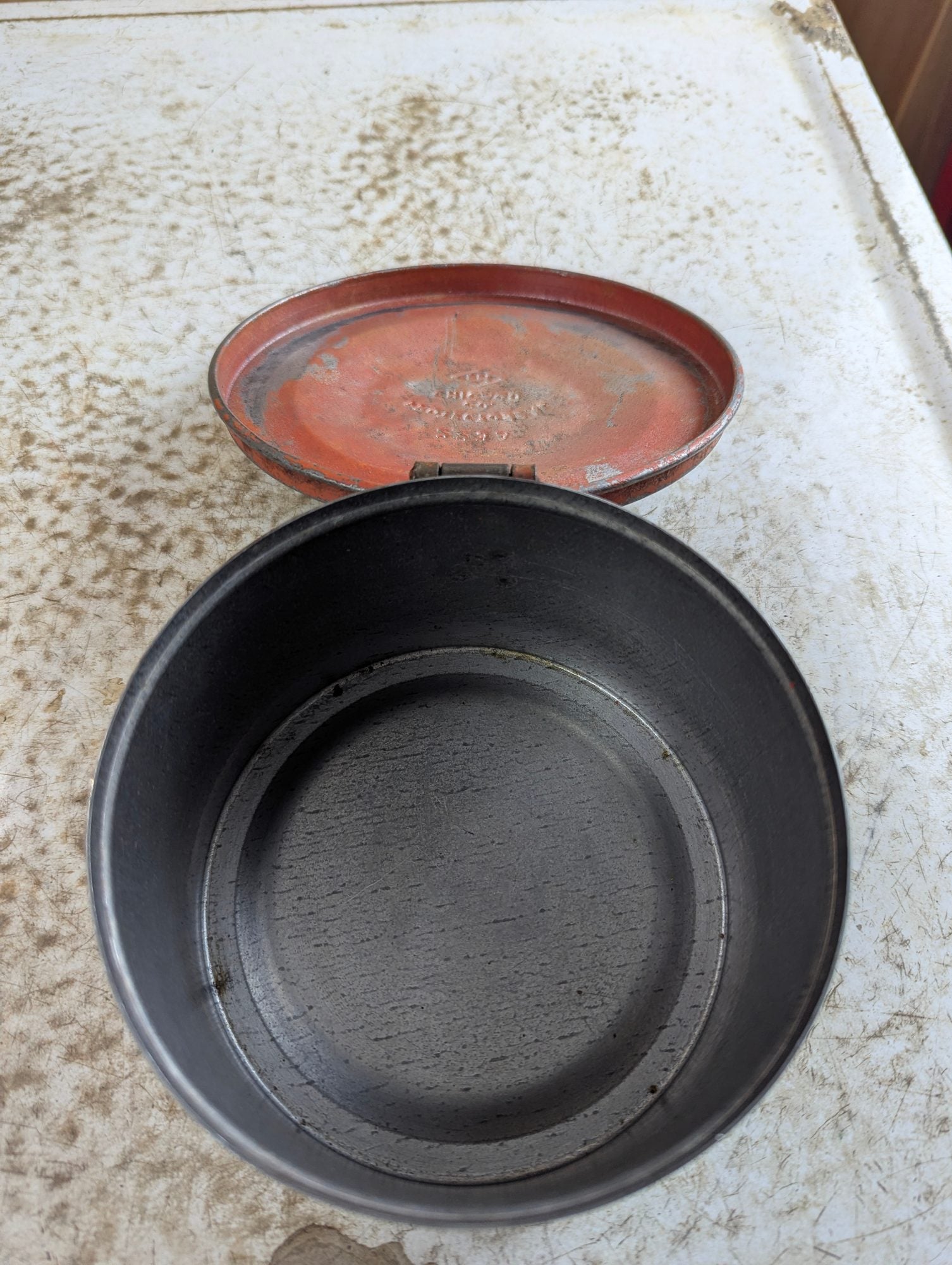 Vintage Protectoseal Co. Automotive Parts Washing Canister 223A