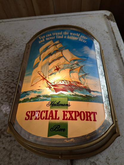 1970s Heileman's Special Export Beer Lighted Sign