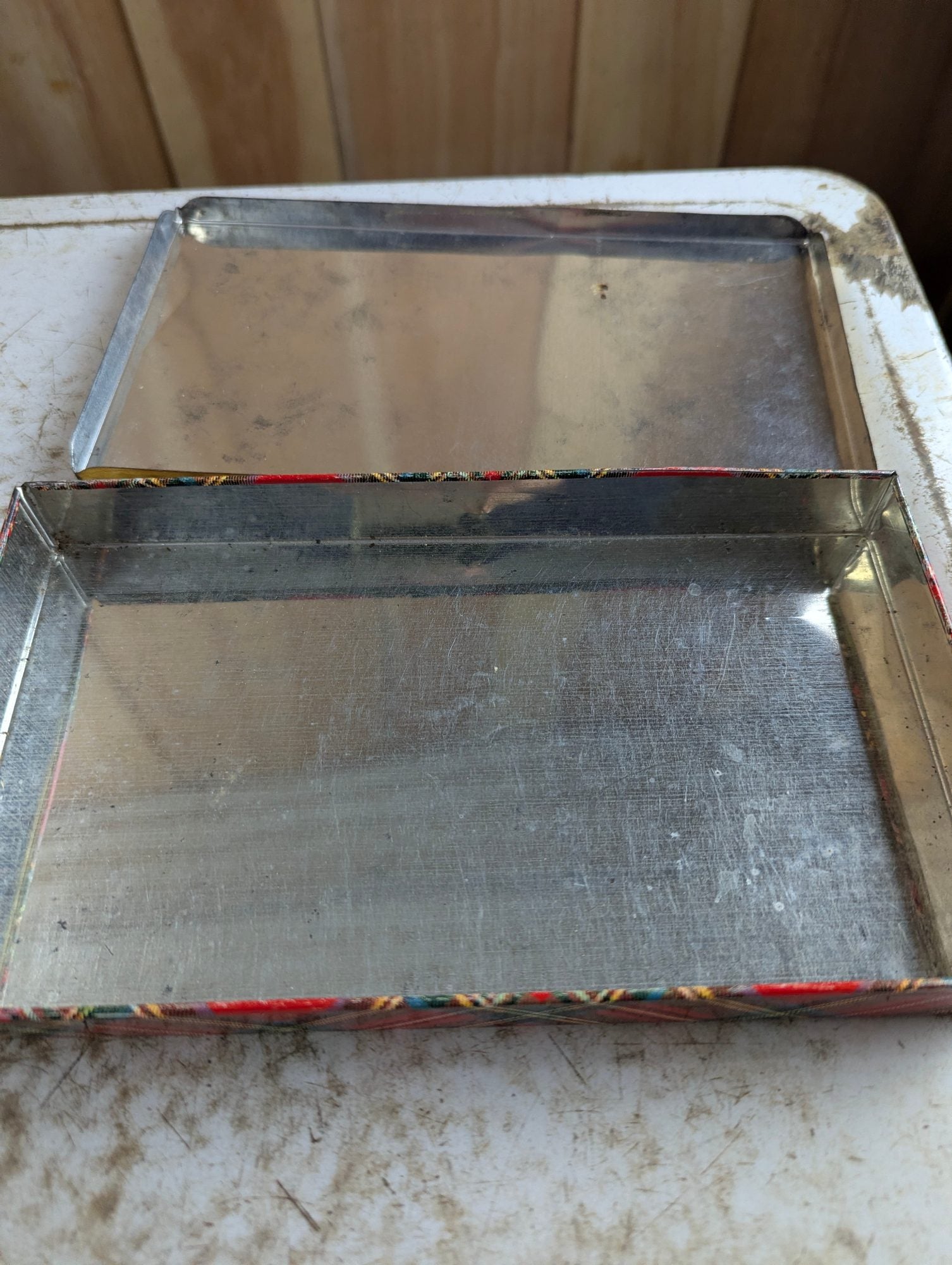 Vintage Andrew G. Kidd Shortbread Fingers Tin