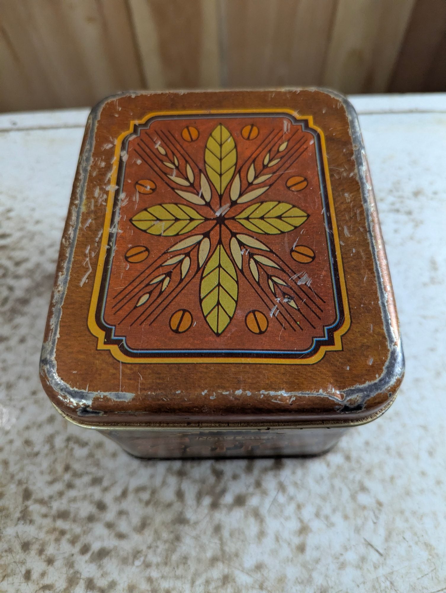 1970s New Dawn Coffee Tin