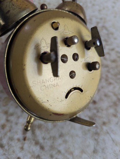 1960s Chinese Communist-Themed Mao Zedong Alarm Clock - Working