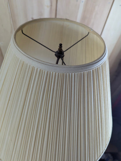 Vintage 32" Tall Brass Table Lamp