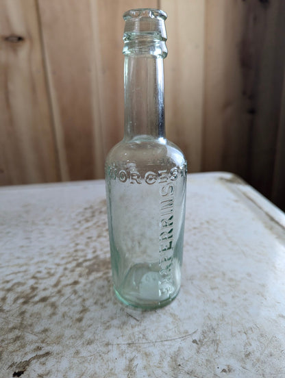 Antique Lea & Perrins Worcestershire Sauce Bottle