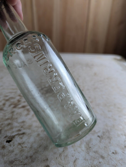 Antique Lea & Perrins Worcestershire Sauce Bottle