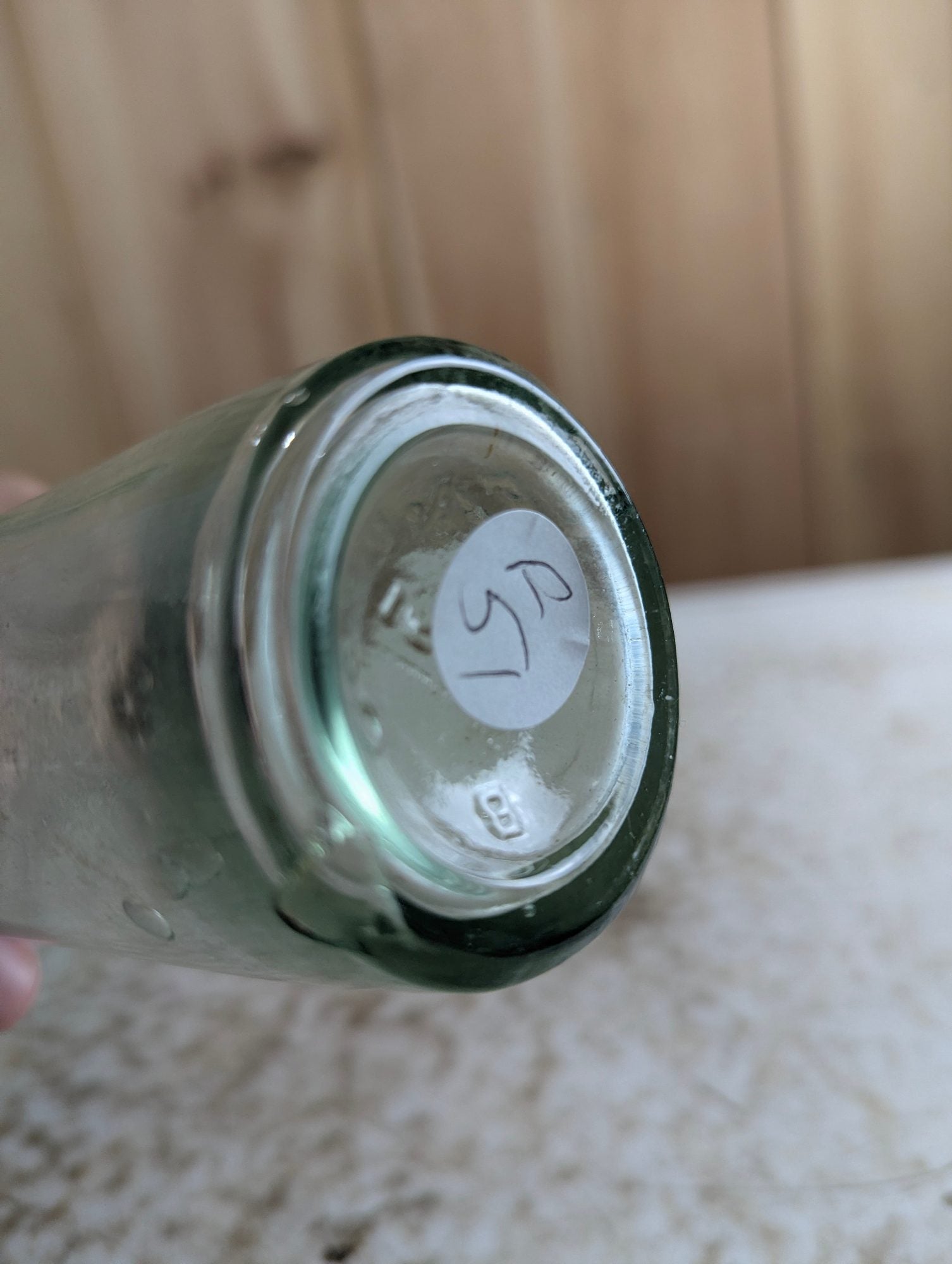 Antique Lea & Perrins Worcestershire Sauce Bottle