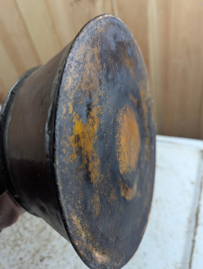 Antique Rustic Handmade Copper Kettle