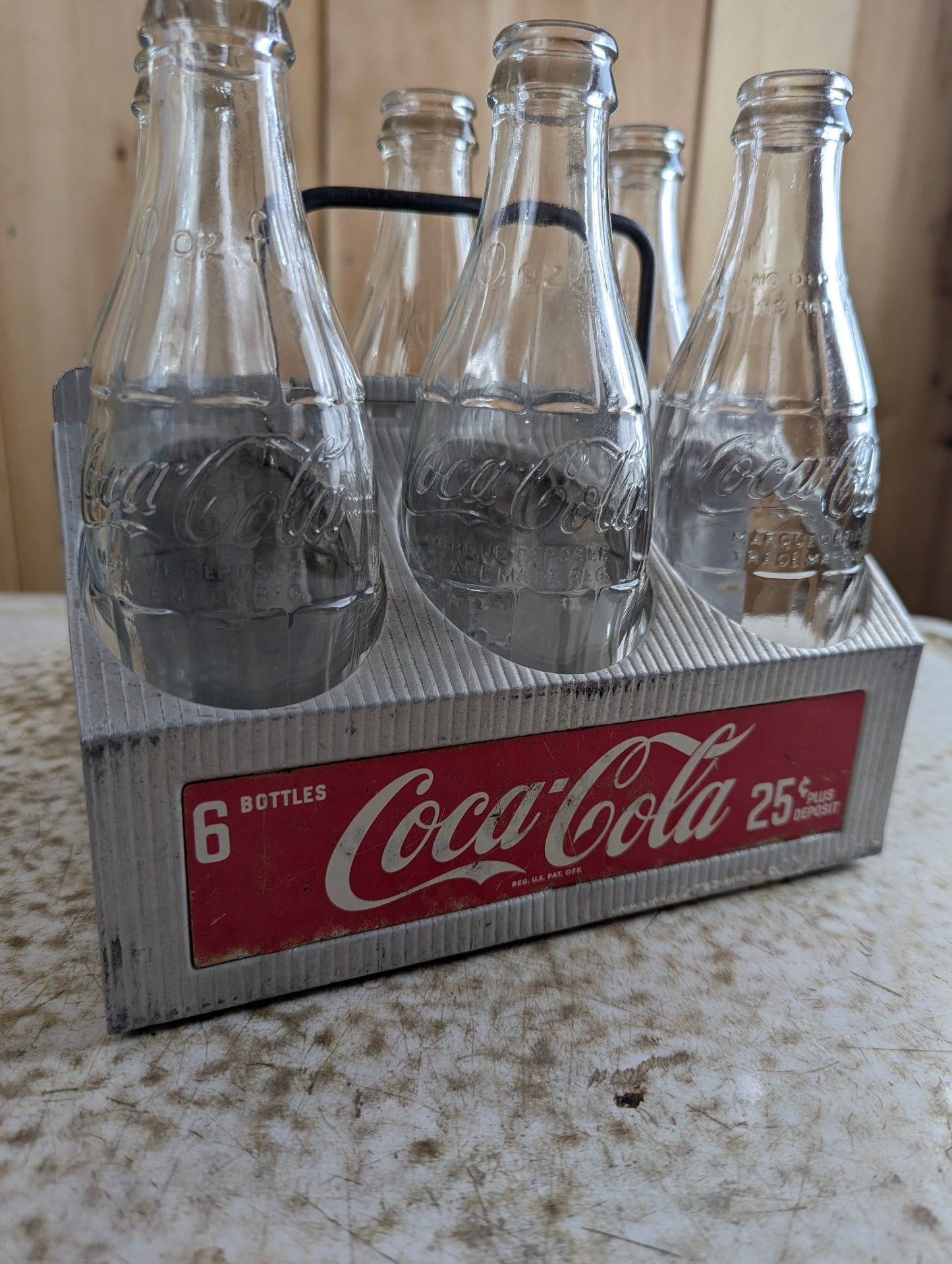 1950s Coca-Cola Aluminum Bottle Carrier