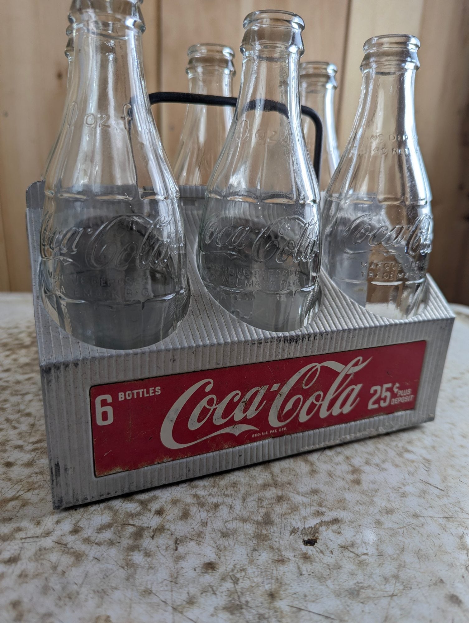 1950s Coca-Cola Aluminum Bottle Carrier