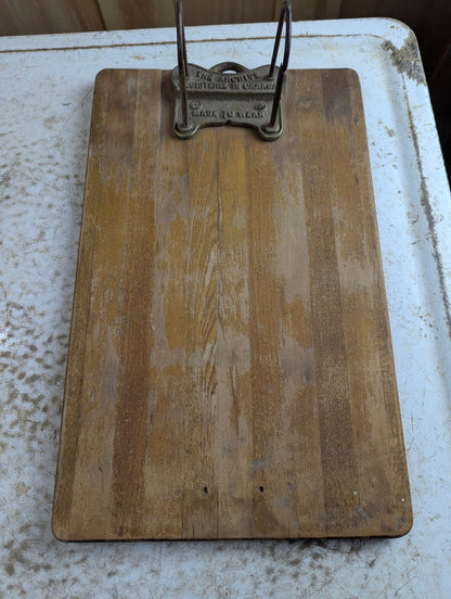 Antique Cast Iron The Archive Shannon Arch File Receipt Holder Document Binder