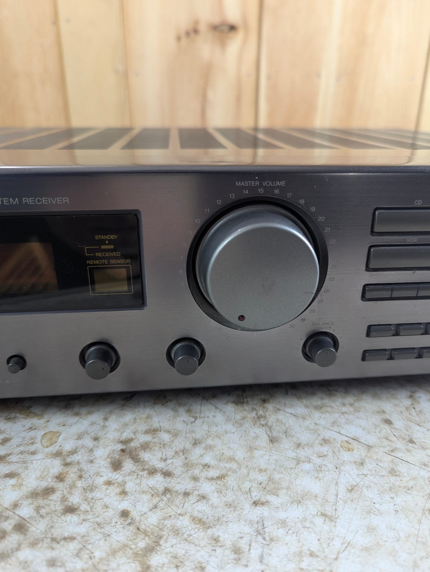 JVC RX-509V Digital Surround Receiver with Phono Input - Tested and Working
