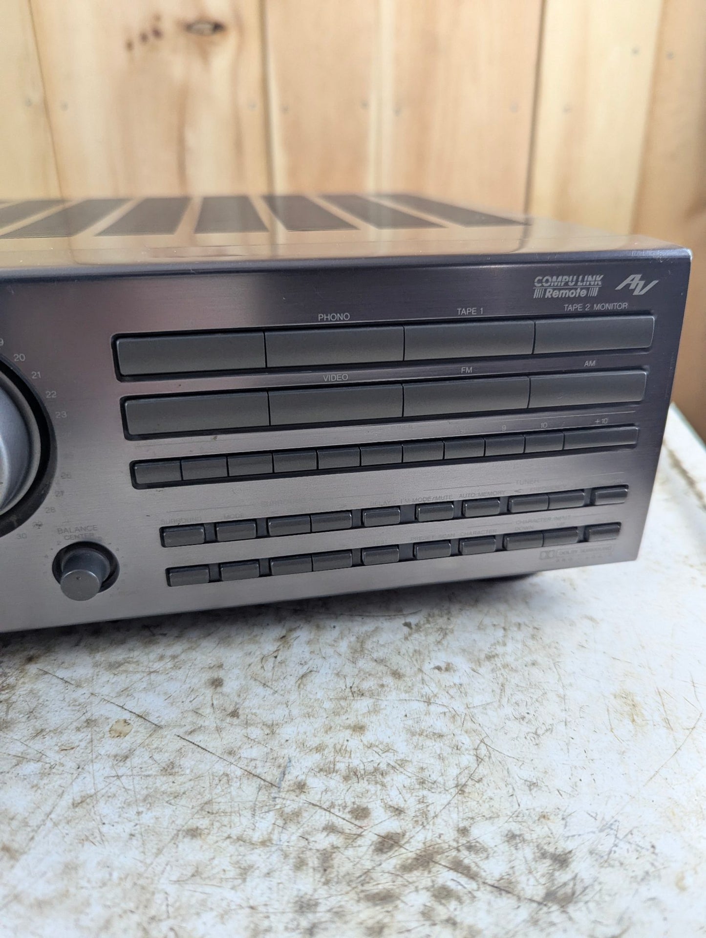 JVC RX-509V Digital Surround Receiver with Phono Input - Tested and Working