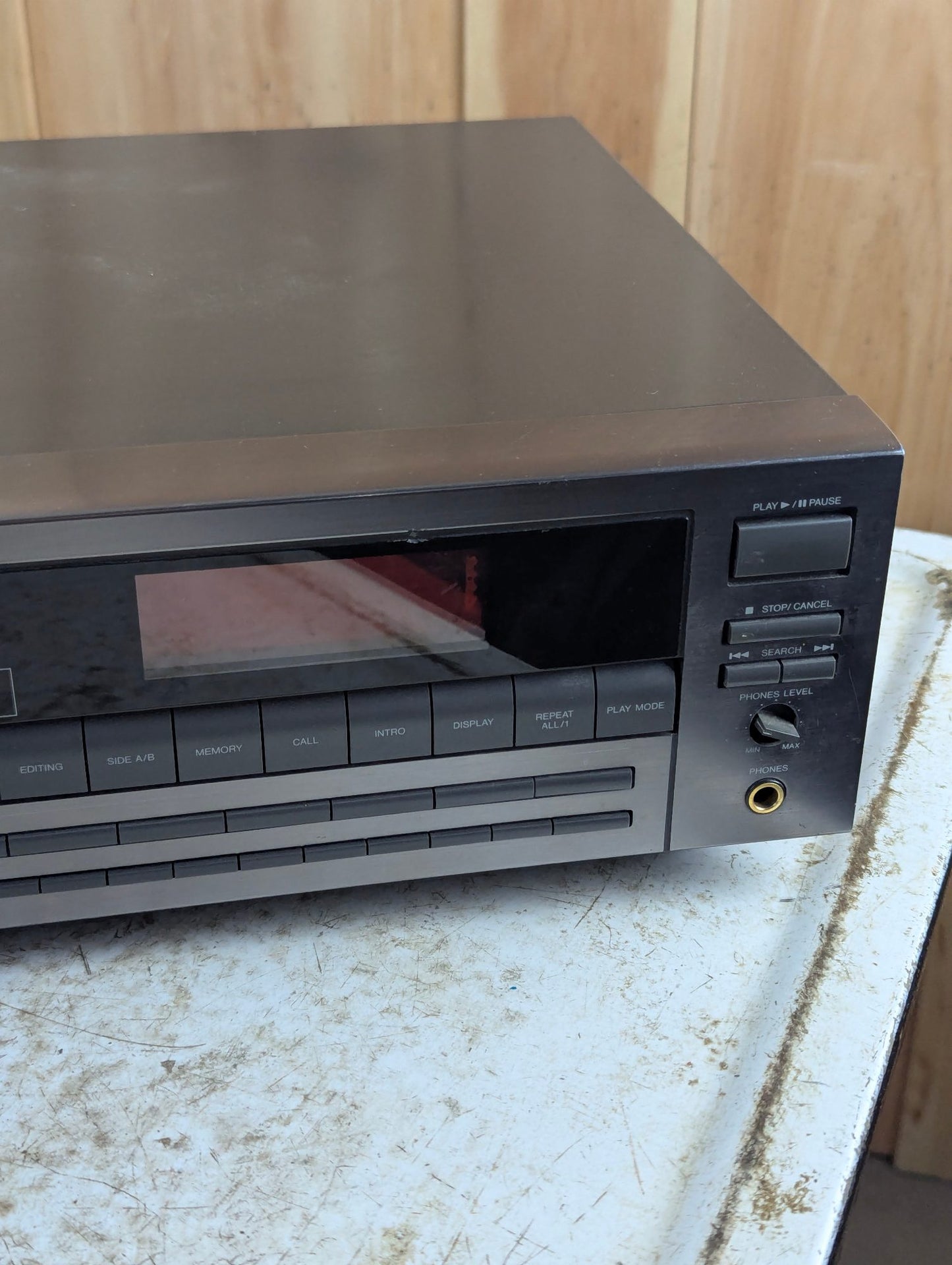 JVC XL-M407 Compact Disc Automatic Changer with Two 6-Disc Magazine Cartridges and Remote - Tested Working