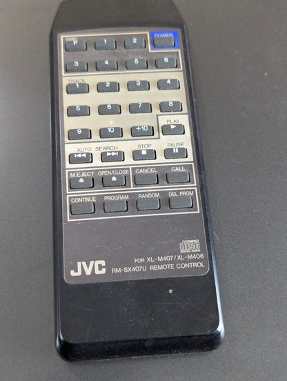 JVC XL-M407 Compact Disc Automatic Changer with Two 6-Disc Magazine Cartridges and Remote - Tested Working